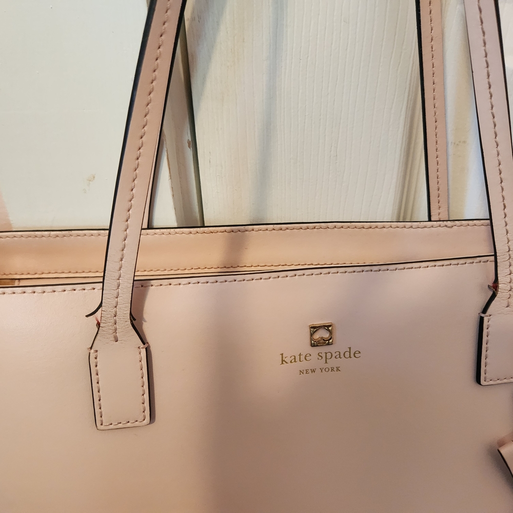 Kate Spade Pink Structured Tote Bag - Picture 5 of 7